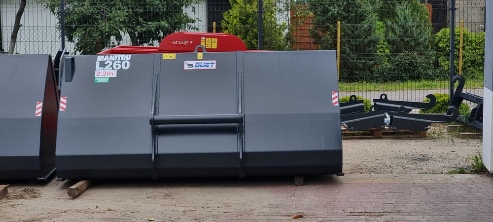 łyżka objętościowa manitou merlo bobcat zboże trociny duża jcb kramer