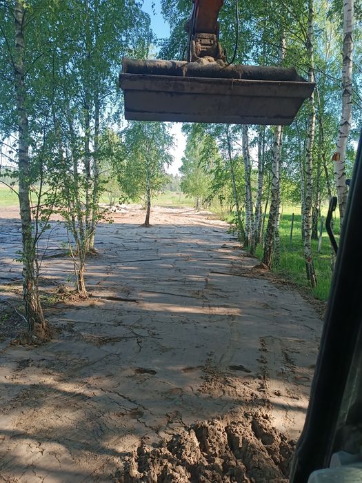Koparka gąsienicowa,Spycharka, Wynajem, Operator B2B