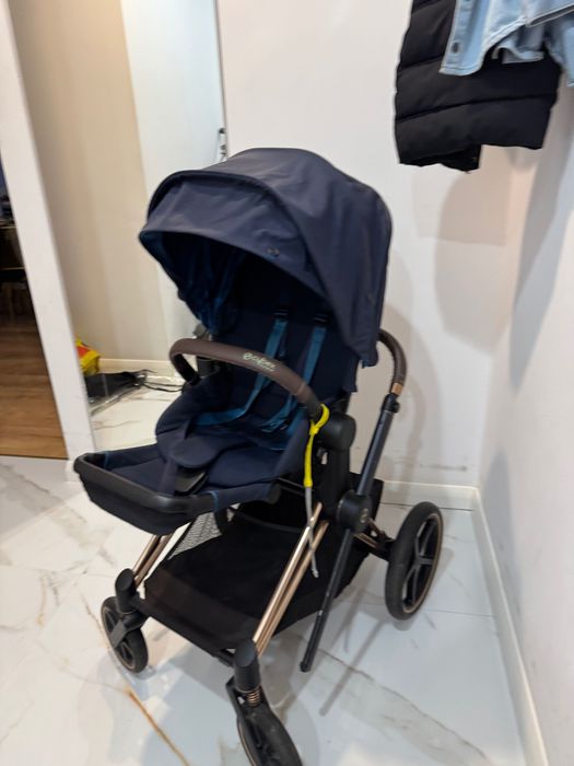 Cybex Priam Rosegold  NOWA gondola w folii +spacerówka używana