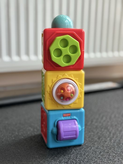Розвиваючі кубики Fisher-Price від 6 місяців