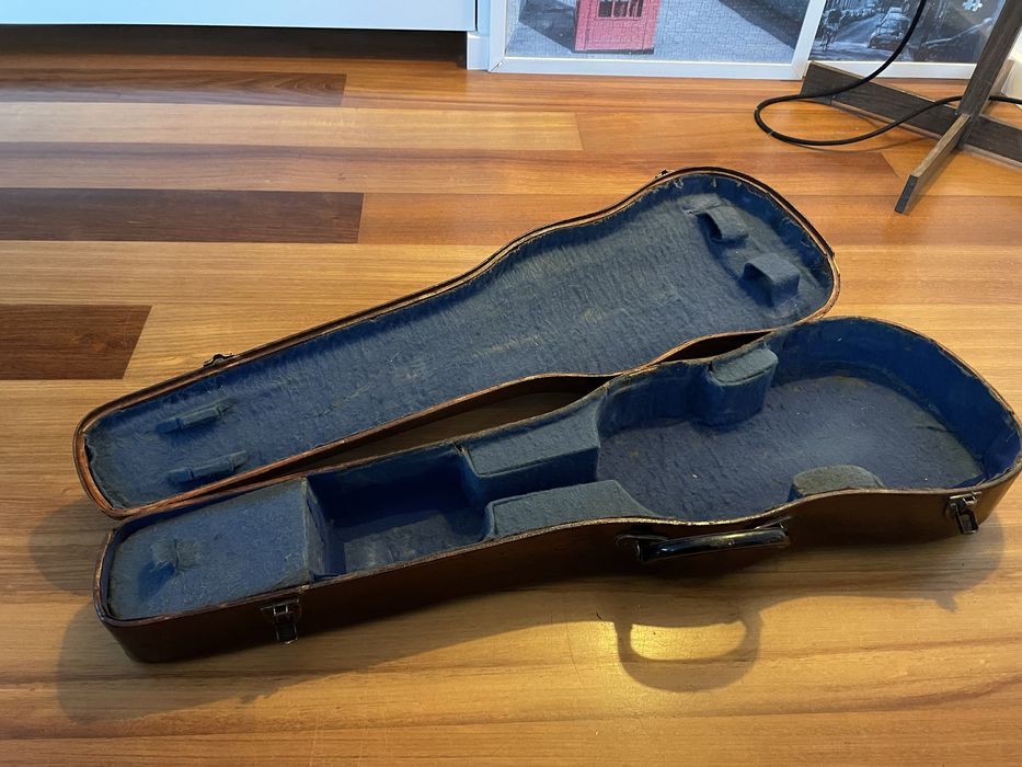 Caixa Violino Antiga sec. XIX