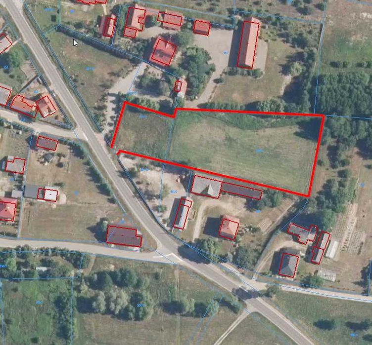 Działka 48ar w Nowinach