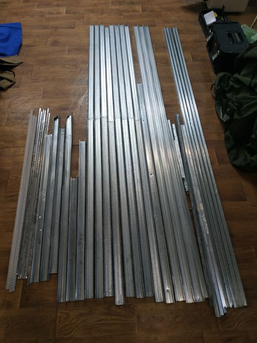 Профиль для гипсокартона, целый и  остатки