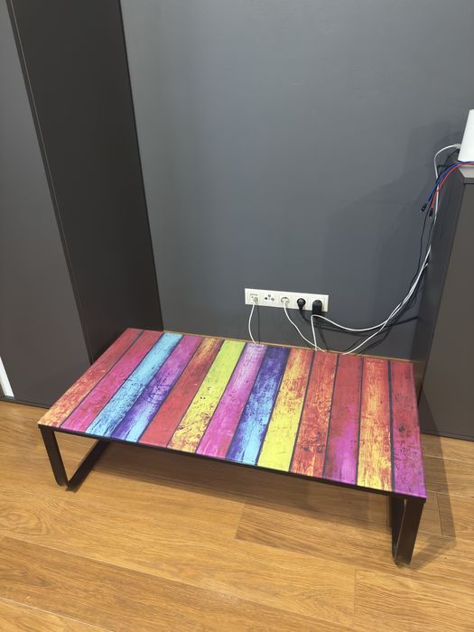 Stolik kawowy szklany w stanie idelanym