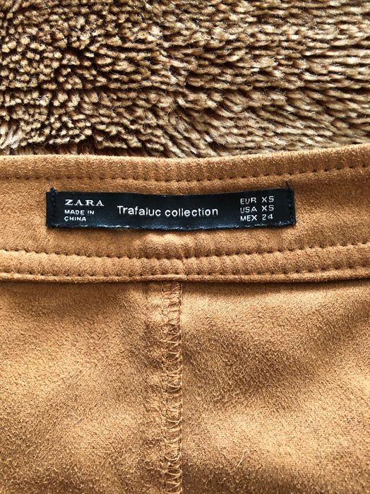 Юбка Zara «под замшу»