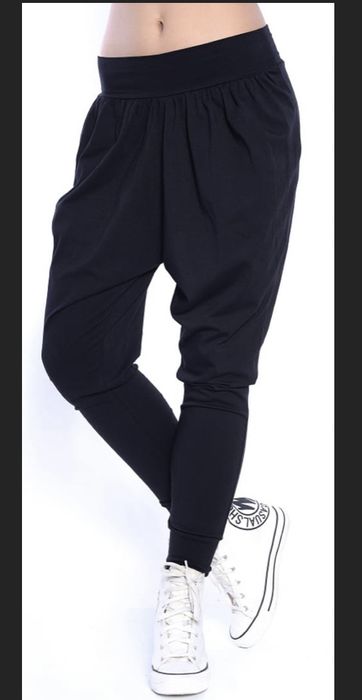 Spodnie damskie czarne