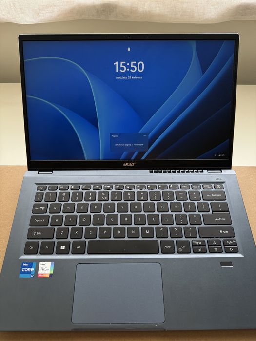 Acer Swift 3 | i7 11gen | 8GB RAM | 1TB SSD | Stan bardzo dobry