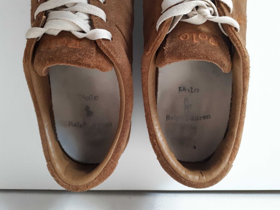 buty męskie Ralph Lauren 44 trampki sneakersy skórzane