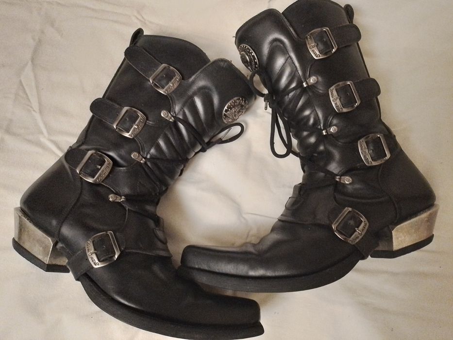 Шкіряні чоботи New Rock