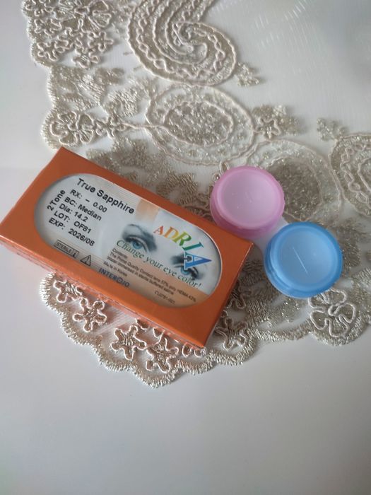 Линзы цветные без диоптрий