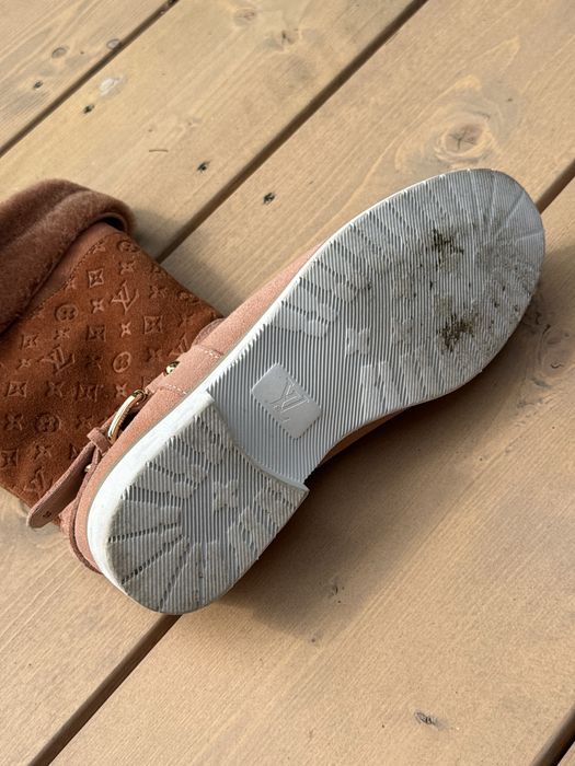 buty zimowe kozaki louis vuitton