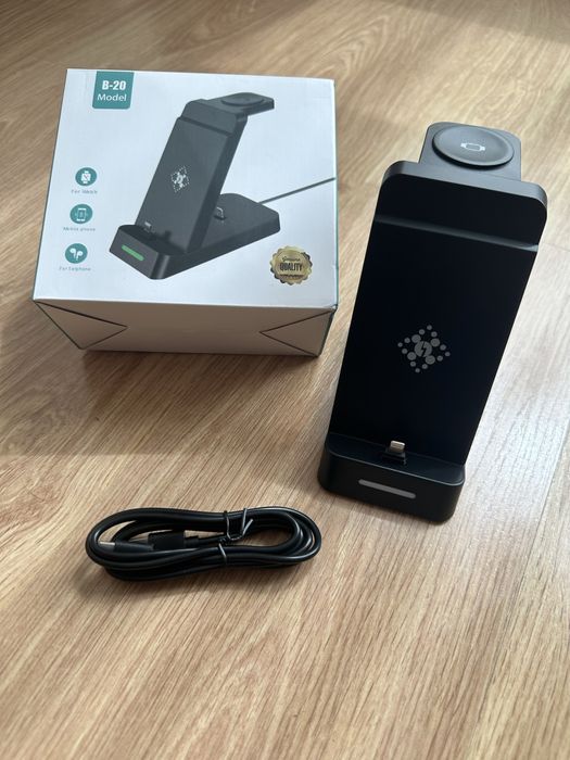 Carregador sem fio para Iphone Apple Wacth e Airpods