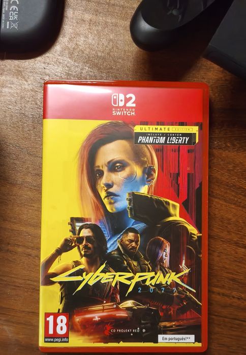 Nintendo Switch 2 nova com cyberpunk 2077