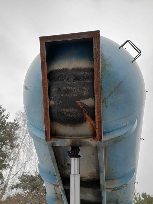 Przyczepa skorupowa wozidło budowlane