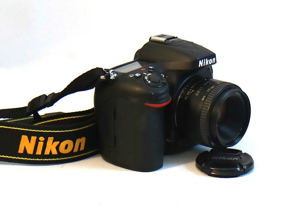 Nikon D7100 com Nikon 50mm máquina fotográfica digital reflex
