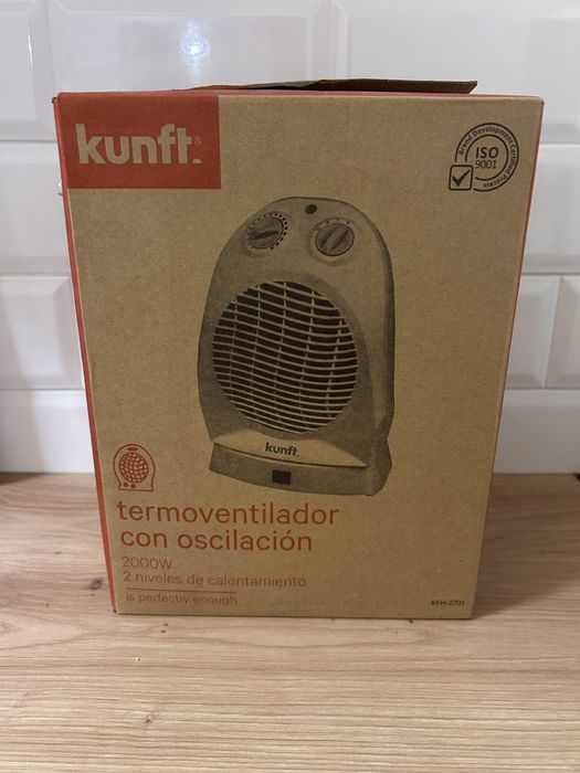 Termoventilador Kunft 2000W com Oscilação