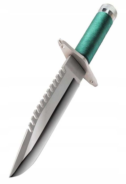 JOHN RAMBO Ⅰ Nóż Taktyczny ⇒ Myśliwski Wojskowy Z Kaburą 35cm Replika