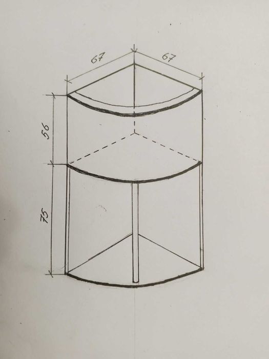 Продається гарний кутовий акваріум