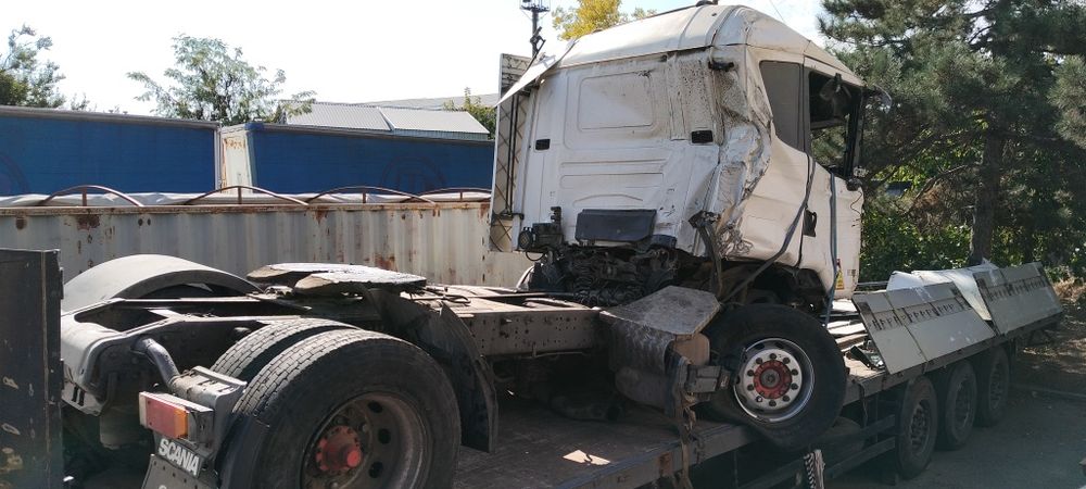 Авто після ДТП Scania R124