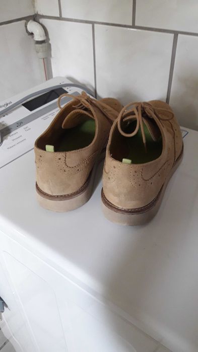 buty męskie skórzane 43 pantofle półbuty wygodne miękkie
