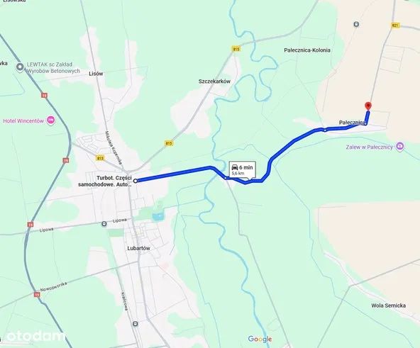 Działki budowlane w Pałecznicy 6km od Lubartowa