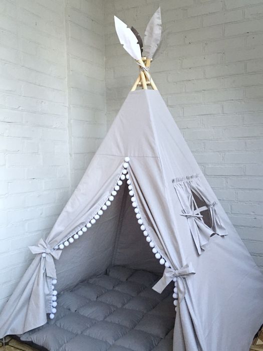 Вігвам дитяча палатка тіпі шалаш будиночок для ігр