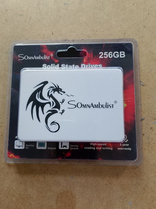 Новий  SSD  256Gb (встановлення системи  по бажанню)