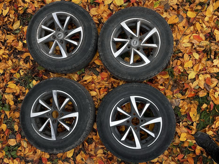 Диски титанові R13 4x100 з резиною -ВАЗ/Ланос/ЗАЗ