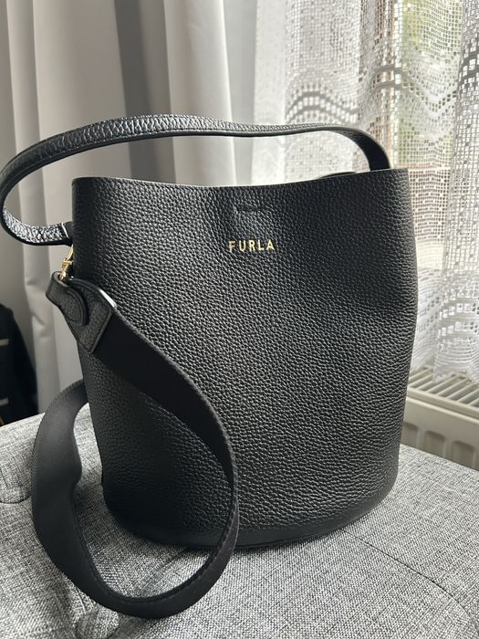 Skorzana Torebka Furla