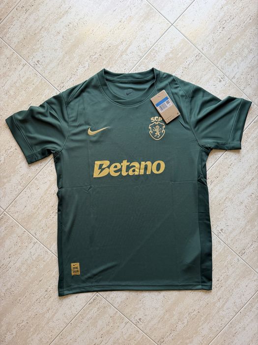 Camisola sporting 120 anos alternativa