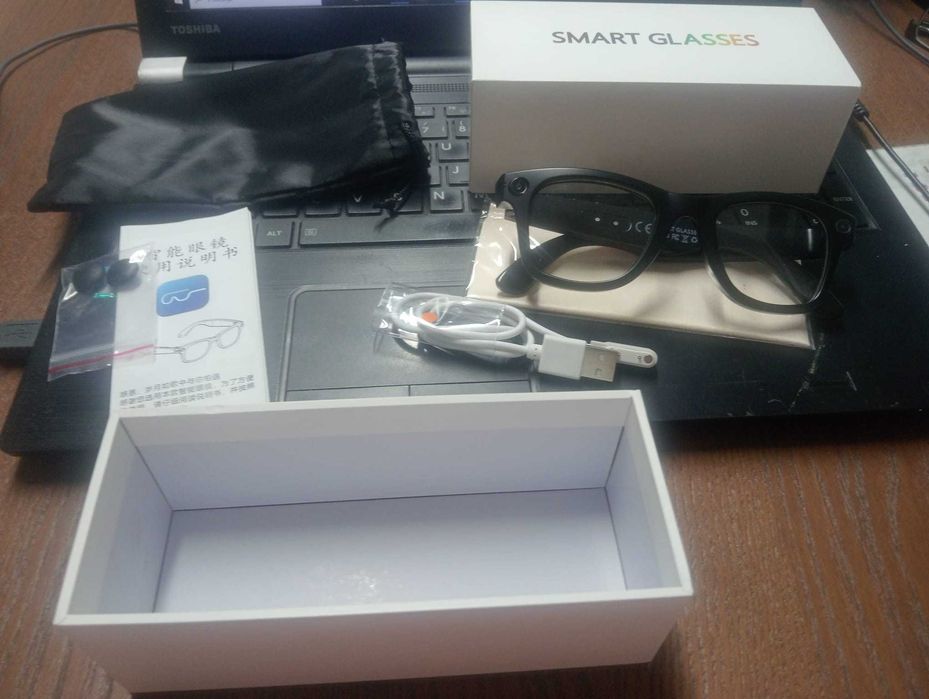Óculos Inteligentes Smart Glasses W610 – IA (HeyCyan) + Lentes Fotocromáticas
