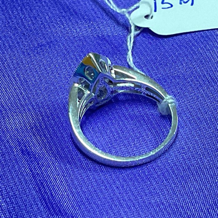 Anel prata 925 tamanho 15 m