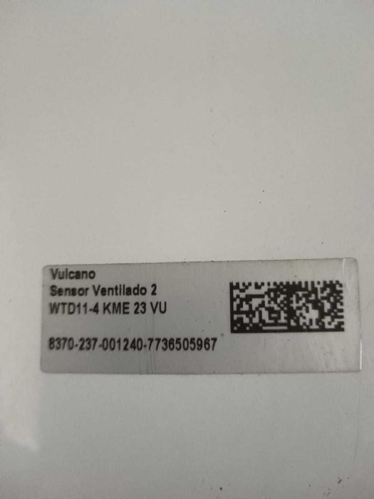 Esquentador Vulcano Sensor Ventilado 2