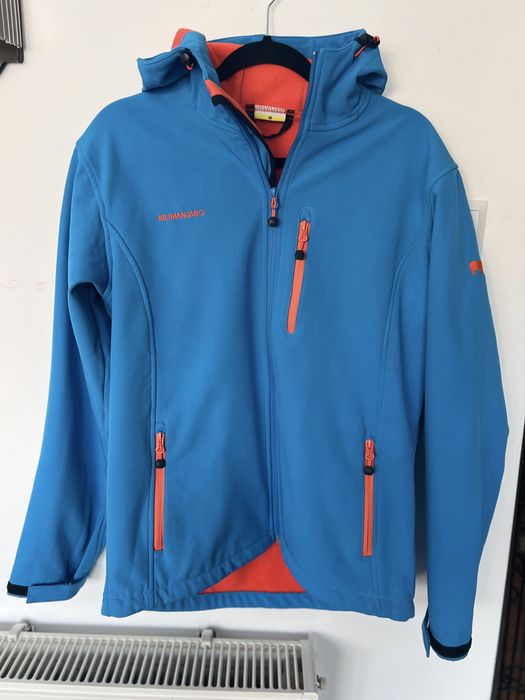 Kurtka Softshell M Kilimanjaro niebieska pomarańczowa