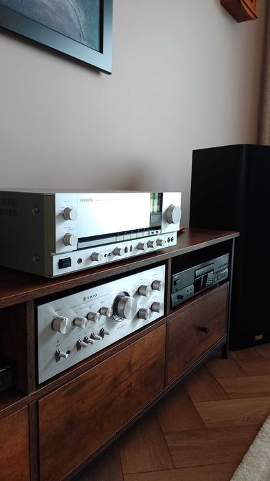 Potwór Hi-End: Kenwood KA-2200 (Sigma Drive) + Quadral Shogun mkIV po profesjonalnym przeglądzie (Zaplombowane)