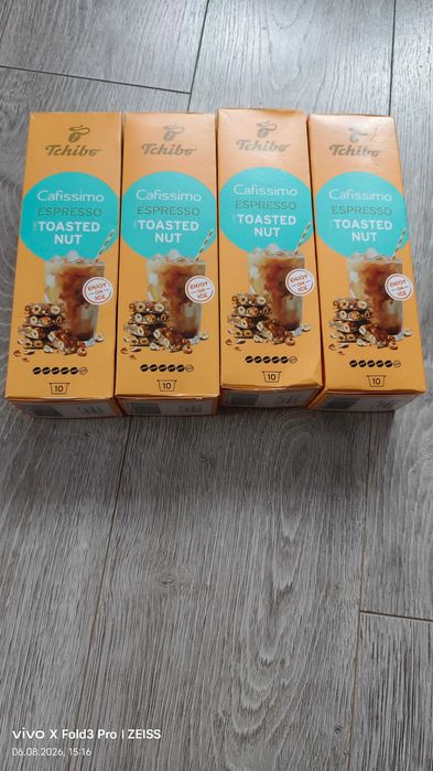 Kapsułki Tchibo Cafissimo Toasted Nut 4 x 10 sztuk