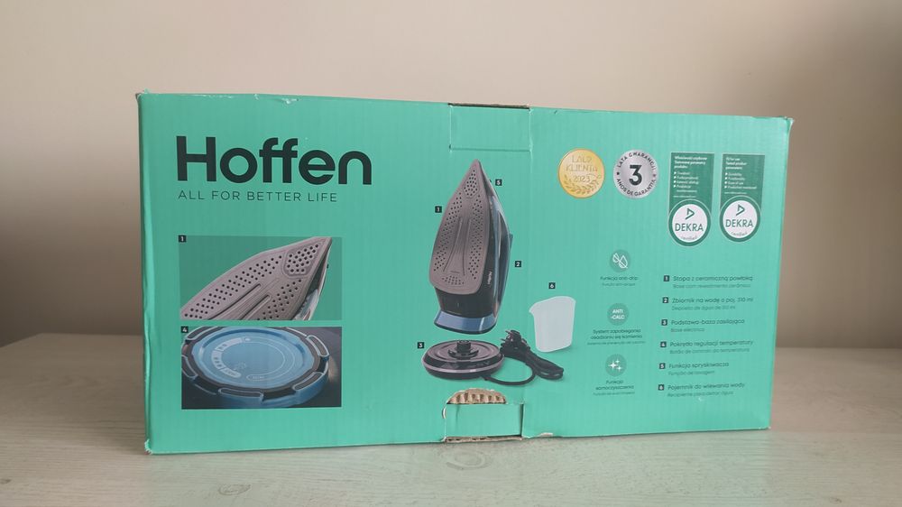 Żelazko bezprzewodowe 2400 W nowe hoffen