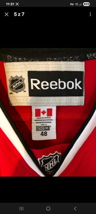 Bluza Chicago Blackhawks Patrick Sharp 2010 Stanley Cup rozmiar XL