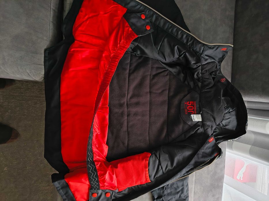 Kurtka snowboardowa chłopięca r. 125-132, woodoodporna 10000mm