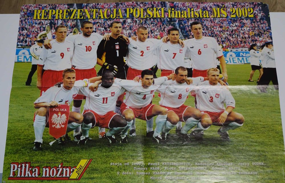 Plakaty reprezentacji Polski - kadra Engela
