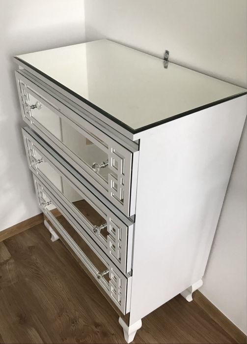 Zestaw glamour lustro