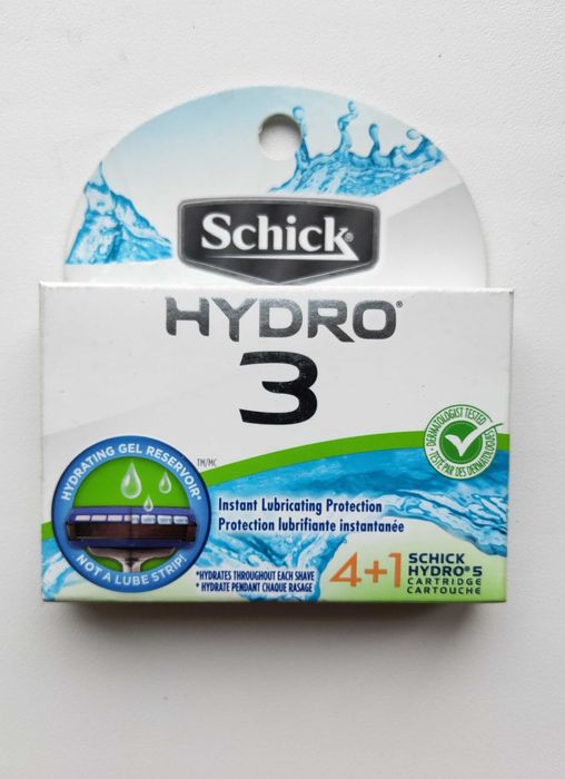 Schick Hydro 3 Кассеты для бритья 5шт.