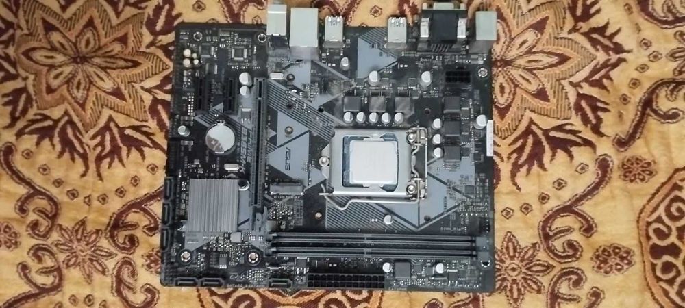 Процесор Intel Core i5-9400F + Материнська плата Asus Prime B360M-K