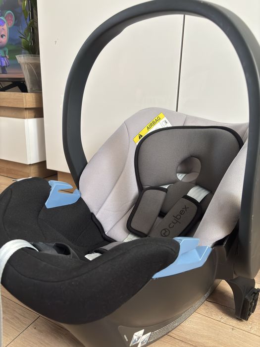 Автолюлька Cybex Aton Universal +адаптери0-13 кг Gray Rabbit-dark grey