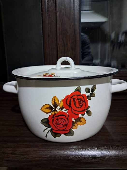 Емальована каструля радянських часів 4літри