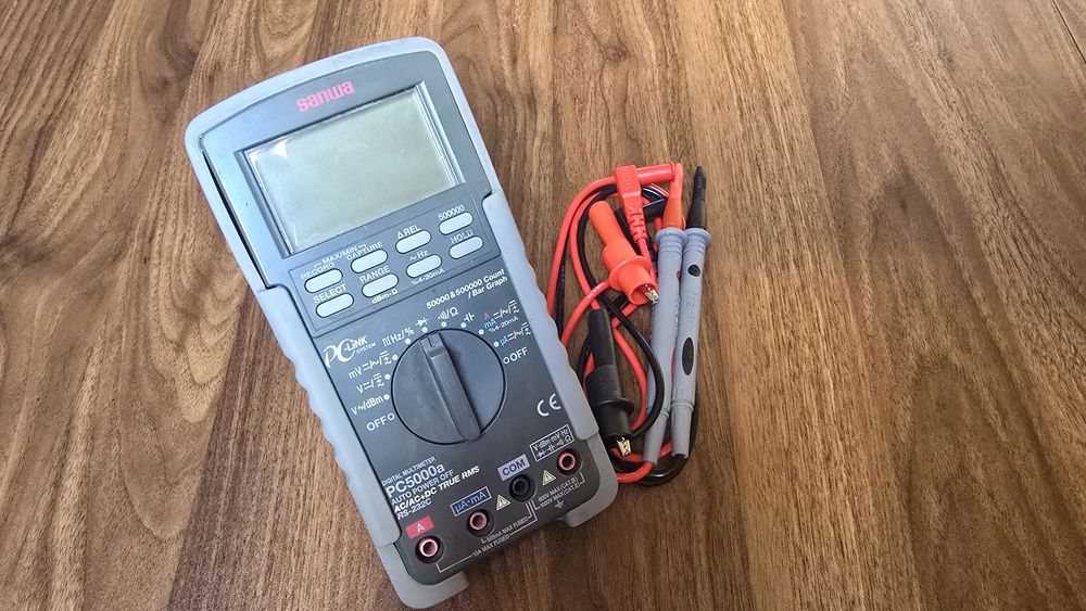 Multimetr cyfrowy SANWA PC5000a, dokł. 0,03%, AC/DC,AC+DC NASTĘPCA SANWA PC7000