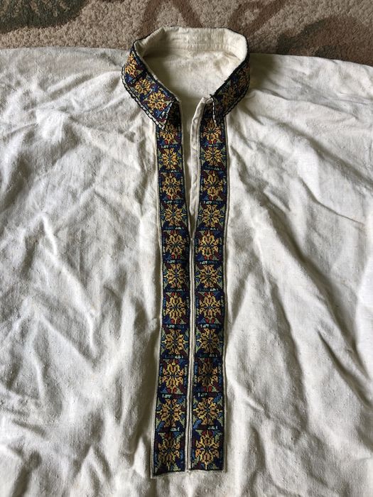 Сорочка вишита старовинна конопляна чоловіча.