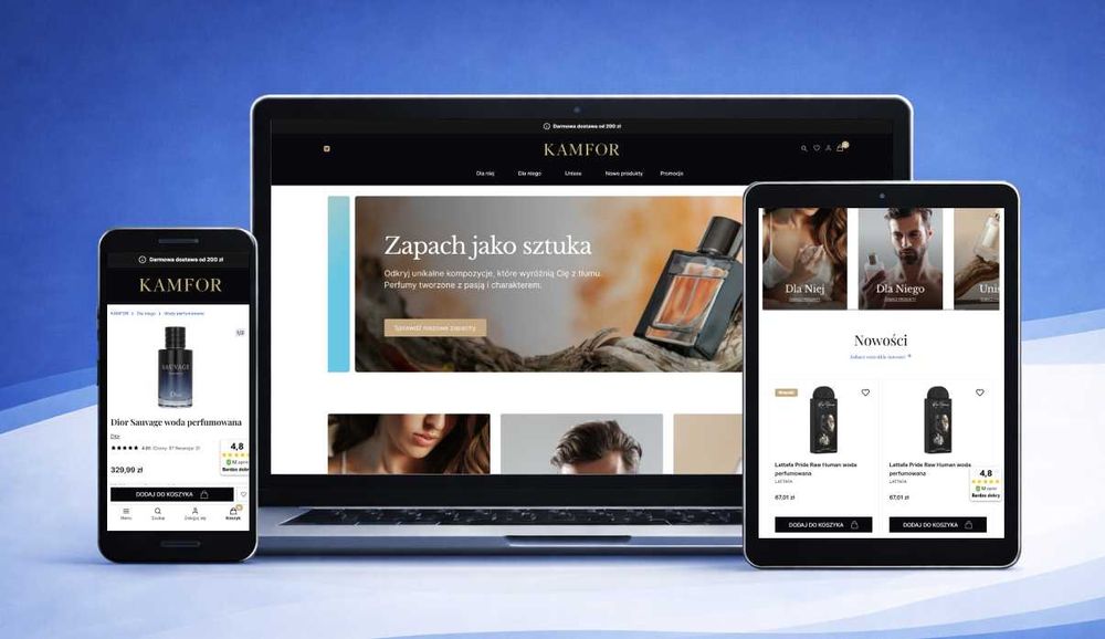 Strony Internetowe, Sklepy Internetowe: IdoSell, Shoper, WordPress