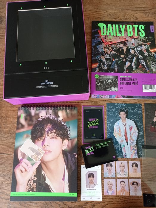 【新品未開封】BTS 2022 SEASON’S GREETINGS unboxing] BTS 2022 Season's Greetings - YouTube