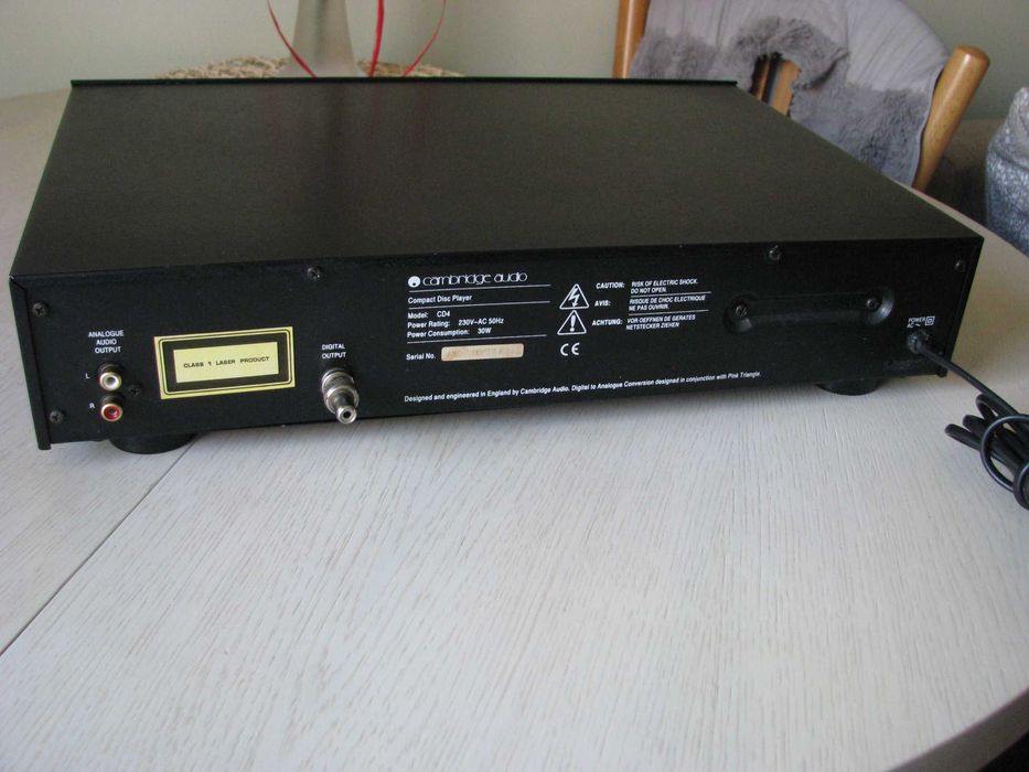 Cambridge Audio CD 4 na TDA1305T odtwarzacz CD TRAC 1